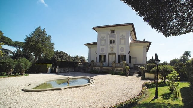The ambassador to Italy will transfer to the Villa Spada The ambassador to Italy will transfer to the Villa Spada