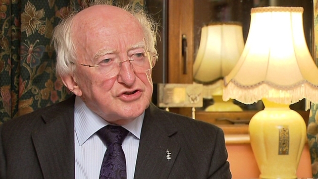 Michael D Higgins will spend Christmas with his family at the Áras Michael D Higgins will spend Christmas with his family at the Áras