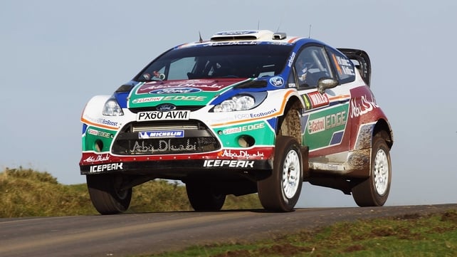 Jari-Matti Latvala thrived in slippery conditions in Wales
