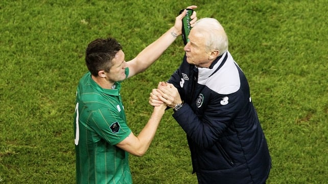 Giovanni Trapattoni hailed his 'fantastic team' after they qualified for Euro 2012