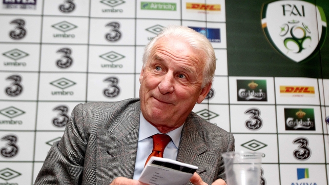 Giovanni Trapattoni: "We are following McClean because he is young and his mentality is very strong, so I have not decided at this moment if he can participate in the Euros or not."