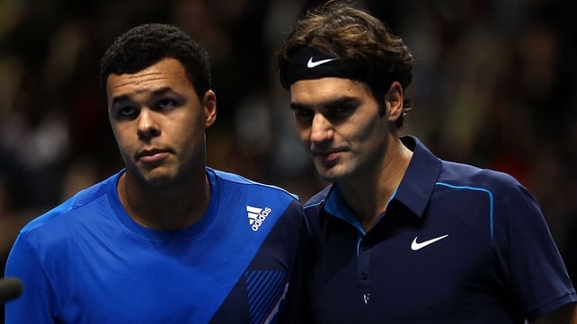 Roger Federer has won 11 of his 15 career meetings with Jo-Wilfried Tsonga