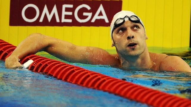 Barry Murphy was 37th in the 50 metres Freestyle