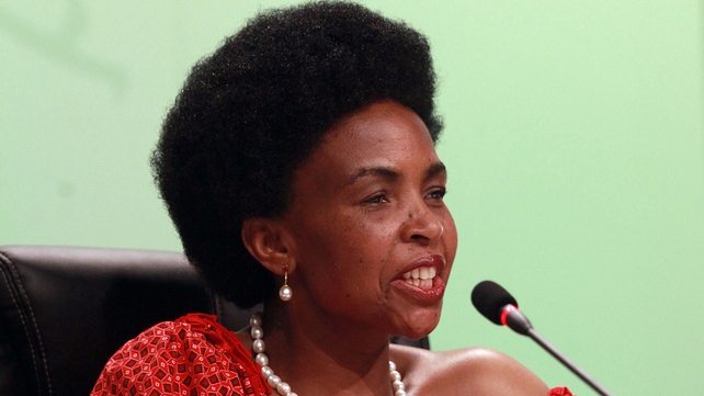 South African Foreign Affairs Minister and President of the 17th Conference of the Parties Maite Nkoana - Mashabane South African Foreign Affairs Minister and President of the 17th Conference of the Parties Maite Nkoana - Mashabane