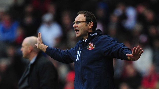 Martin O'Neill is waiting on the fitness of John O'Shea and Lee Cattermole