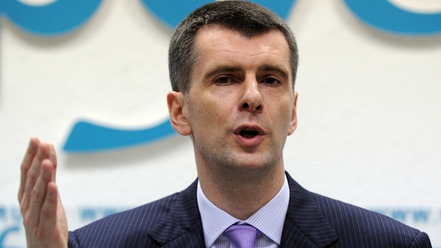 Mikhail Prokhorov to run for presidency in Russia Mikhail Prokhorov to run for presidency in Russia