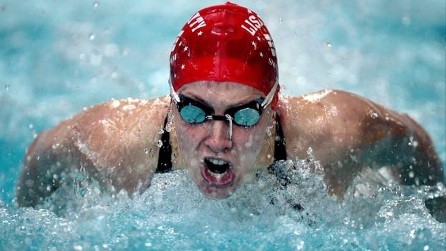 Bethany Carson set two national records in as many days in the 100 metres butterfly at the NAC