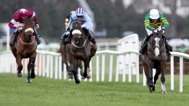 Lexus Chase - Synchronised swept clear to surprise the favourites at Leopardstown