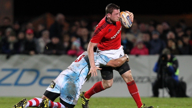 Denis Hurley resumes at No 15 for Munster