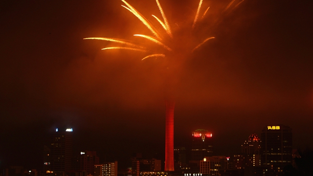 Auckland welcomes 2012 