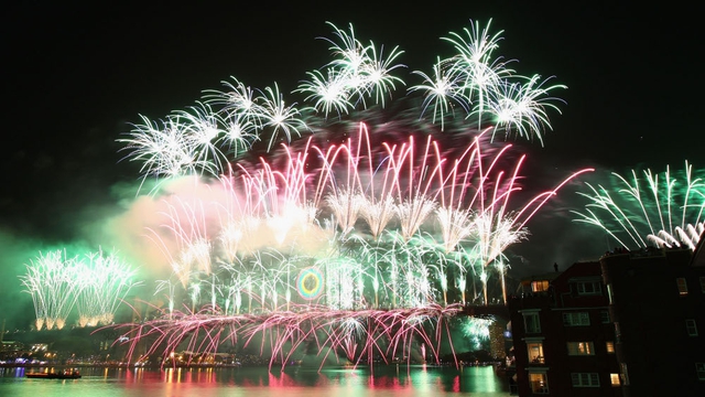 Over a million people watched firework display at Sydney Harbour 