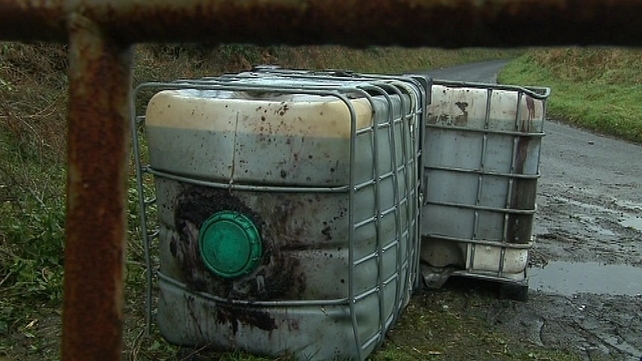 The sludge is a by-product of the illegal removal of dye from agricultural diesel The sludge is a by-product of the illegal removal of dye from agricultural diesel