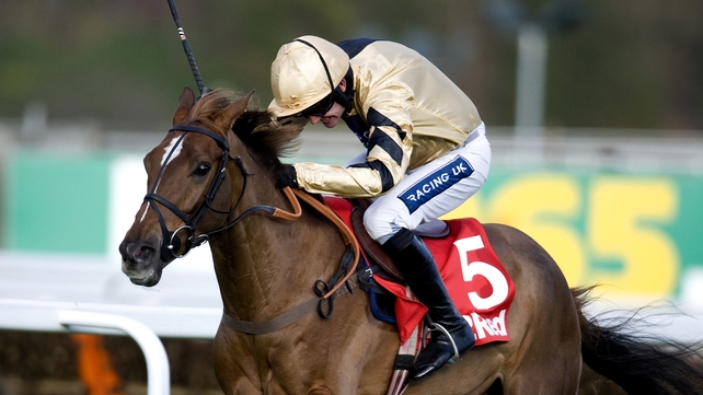 Hold Fast - impressed when running away with the 32Red Handicap Chase under Ruby Walsh