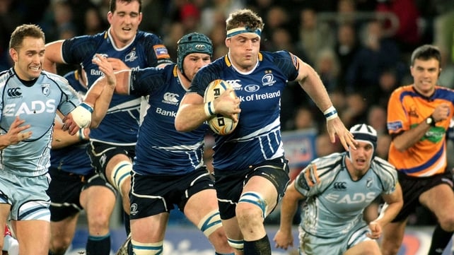 Number 8 Jamie Heaslip will captain Leinster against Treviso at the Stadio di Monigo