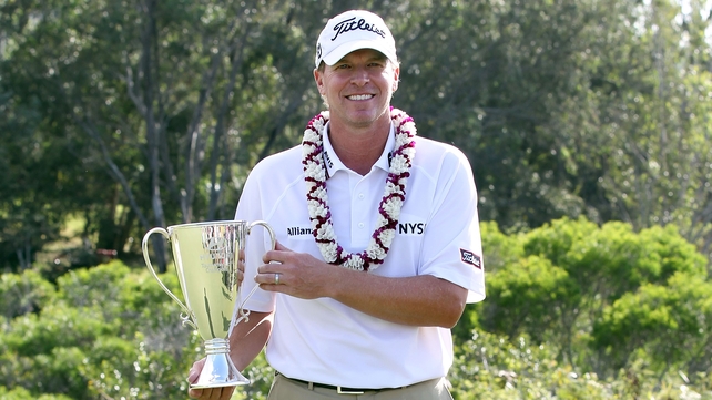Steve Stricker - 'The birdie at eight calmed me down quite a bit and I played steady after that'