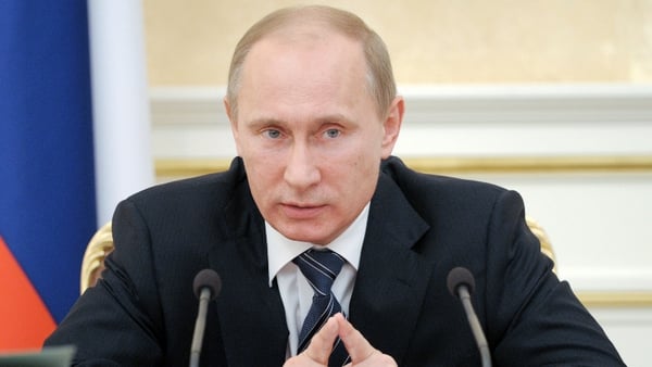Vladimir Putin claims website was hacked