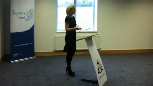Heather Reynolds speaking at the launch Heather Reynolds speaking at the launch