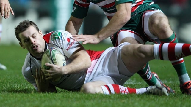 Darren Cave is back in the Ulster team after two months out with a foot injury