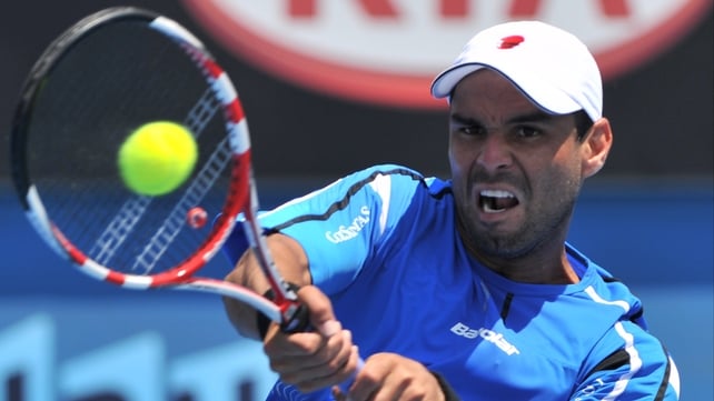 Alejandro Falla claimed the scalp of Mardy Fish in the second round of the Australian Open