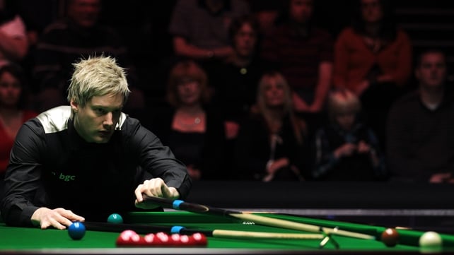 Neil Robertson is playing for a final spot against Judd Trump