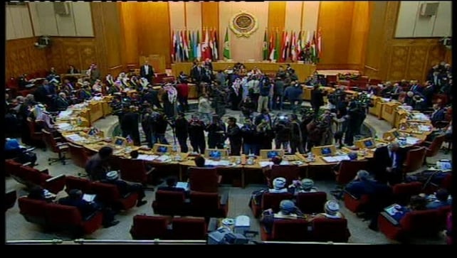 Arab League foreign ministers meet in Cairo Arab League foreign ministers meet in Cairo