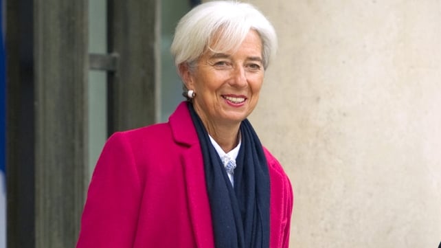 Christine Lagarde was in Frankfurt and not in her Paris flat at the time of the search Christine Lagarde was in Frankfurt and not in her Paris flat at the time of the search