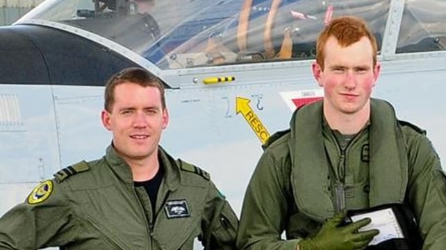 Captain Derek Furniss and Cadet David Jevens died when they flew into a mountain in Connemara Captain Derek Furniss and Cadet David Jevens died when they flew into a mountain in Connemara