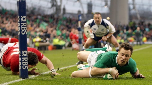Tommy Bowe's second-half try wasn't enough to push the hosts to victory