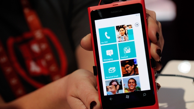 Nokia sold 5.6 million units of Lumia handsets in the first quarter Nokia sold 5.6 million units of Lumia handsets in the first quarter