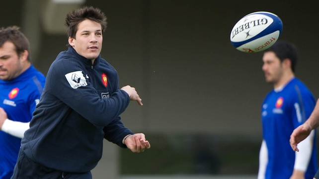 Francois Trinh-Duc replaces Maxime Machenaud after the latter disappointed against Wales in Paris