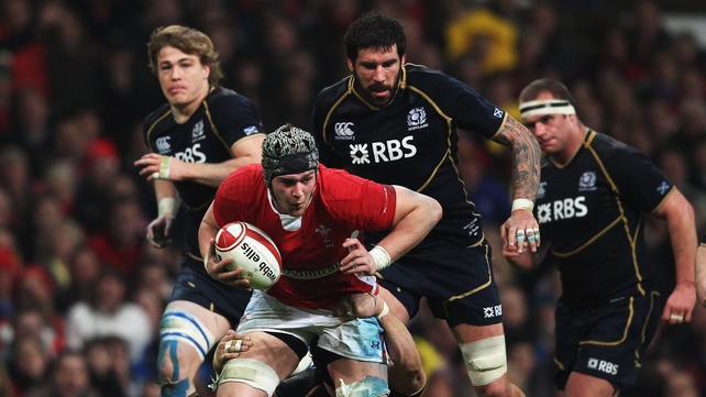 Dan Lydiate gave a bravura performance for Wales