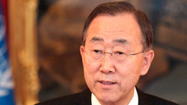 Ban Ki-Moon said Syrian authorities must stop killing their own people Ban Ki-Moon said Syrian authorities must stop killing their own people