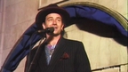 Bono sings at 'Rattle and Hum' film premiere (1988)© RTÉ Stills Library 3036/04