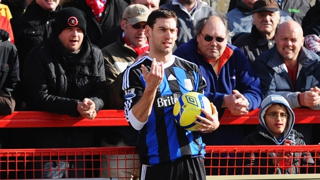 Rory Delap has taken his last throw-in