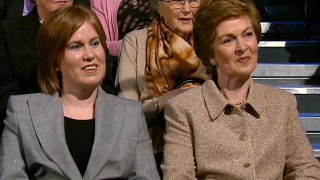 Florence Noonan (R) seen here sitting next to her daughter Deirdre (L) Florence Noonan (R) seen here sitting next to her daughter Deirdre (L)
