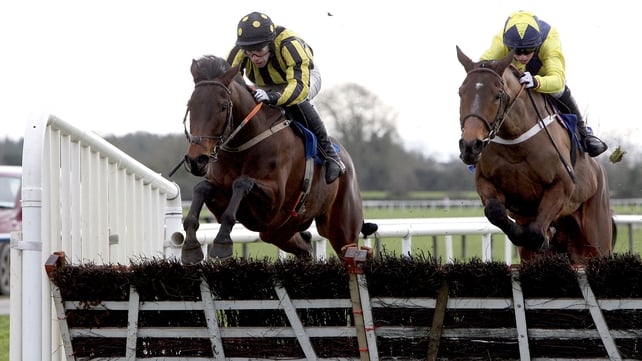 Minsk (right) looks set for a run in the Slaney Hurdle at Naas