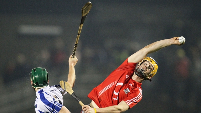Darren Sweetnam of Cork shows off his fielding skills during his side's comprehensive victory over Waterford