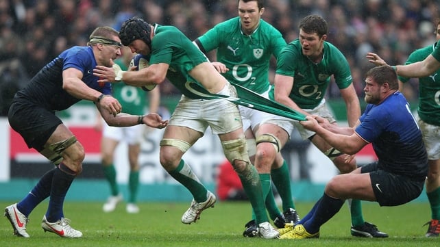 Stephen Ferris has labelled England "bad losers"