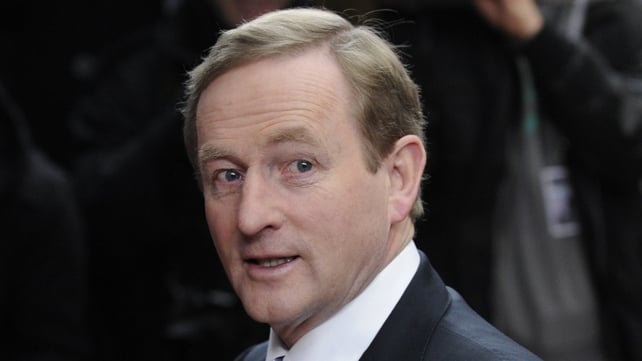 Enda Kenny reiterated that the referendum is separate to the bank debt issue Enda Kenny reiterated that the referendum is separate to the bank debt issue