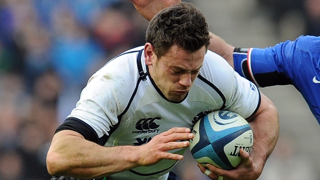 Nick De Luca will line out against Ireland on Saturday