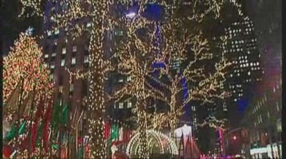 Christmas Lights in New York City 2006.
