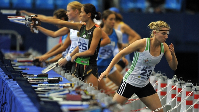 Natalya Coyle is in action in North Carolina today