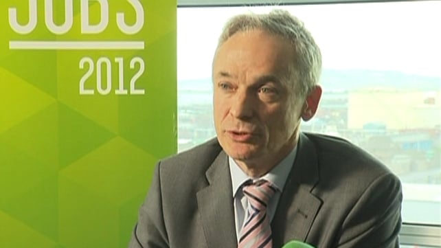 Richard Bruton announced the new Drogheda jobs during his US visit Richard Bruton announced the new Drogheda jobs during his US visit