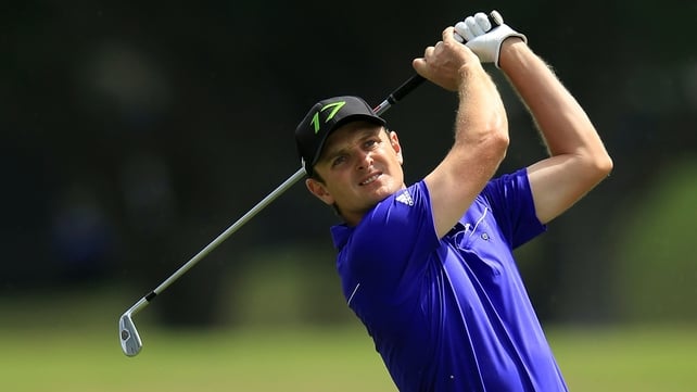 Justin Rose overcame Tiger Woods to book a final with Lee Westwood at the World Golf Final