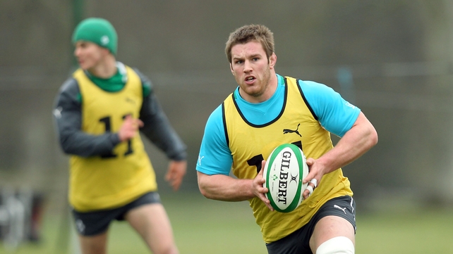 Sean O'Brien will start at openside flanker for Ireland on Saturday