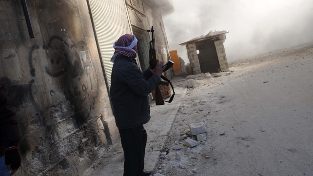 The Free Syrian Army have withdrawn from the city of Idlib in northwestern Syria The Free Syrian Army have withdrawn from the city of Idlib in northwestern Syria