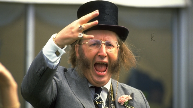 John McCririck was at the Cheltenham Festival when he felt unwell