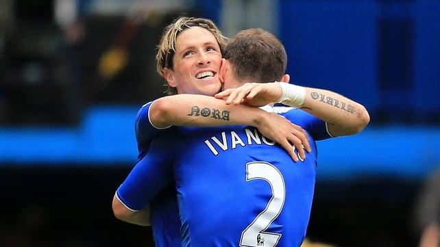 Man of the Match Fernando Torres scored twice against Leicester