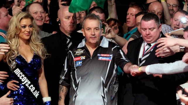 Phil Taylor had to overcome a shaky start