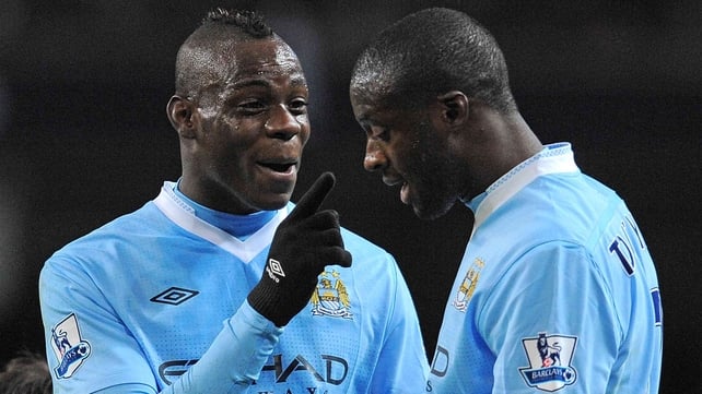 Mario Balotelli and Yaya Toure - Toure insists there has been no major bust-up